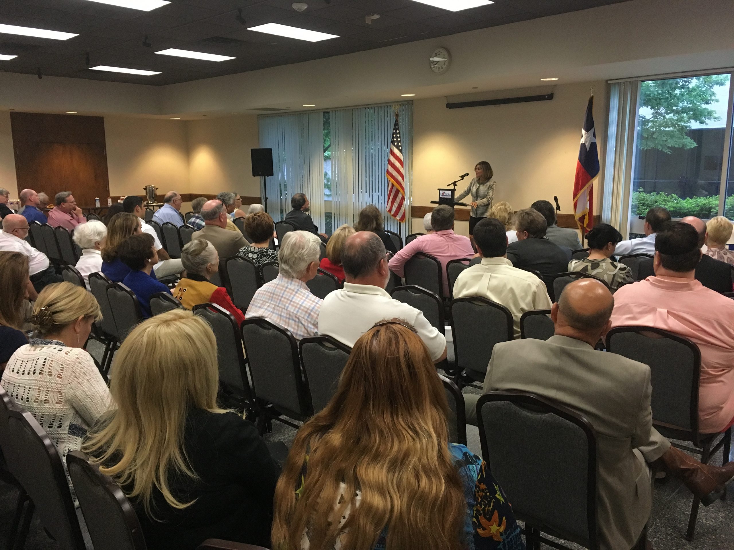 TCRA Meeting with Guest Speaker and Attendees